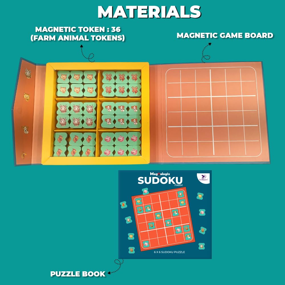 Buy Magnalogix Magnetic Sudoku Game for Kids 6-12 Years